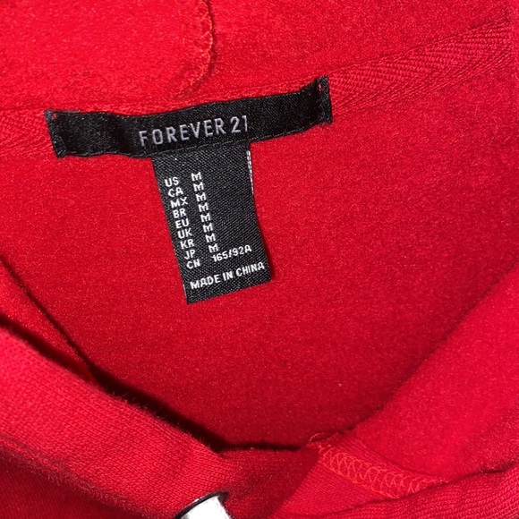red sweatshirt - Picture 3 of 3